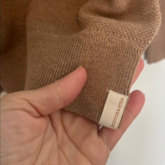 Scotch & Soda Knitted Long Sleeve Polo Size Medium EUC - Picture 4 of 5